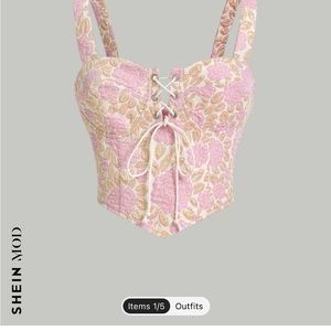 NWOT Shein Corset size medium